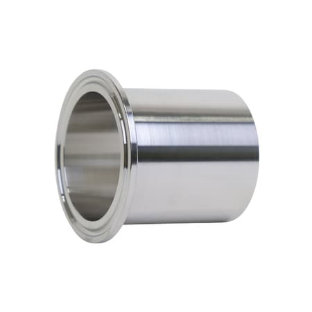Wayland 3/4in AUTOMATIC WELD FERRULE - 3A POLISH - 32RA ID/OD -316L - 1.75inOAL W6TL14AM7-.75